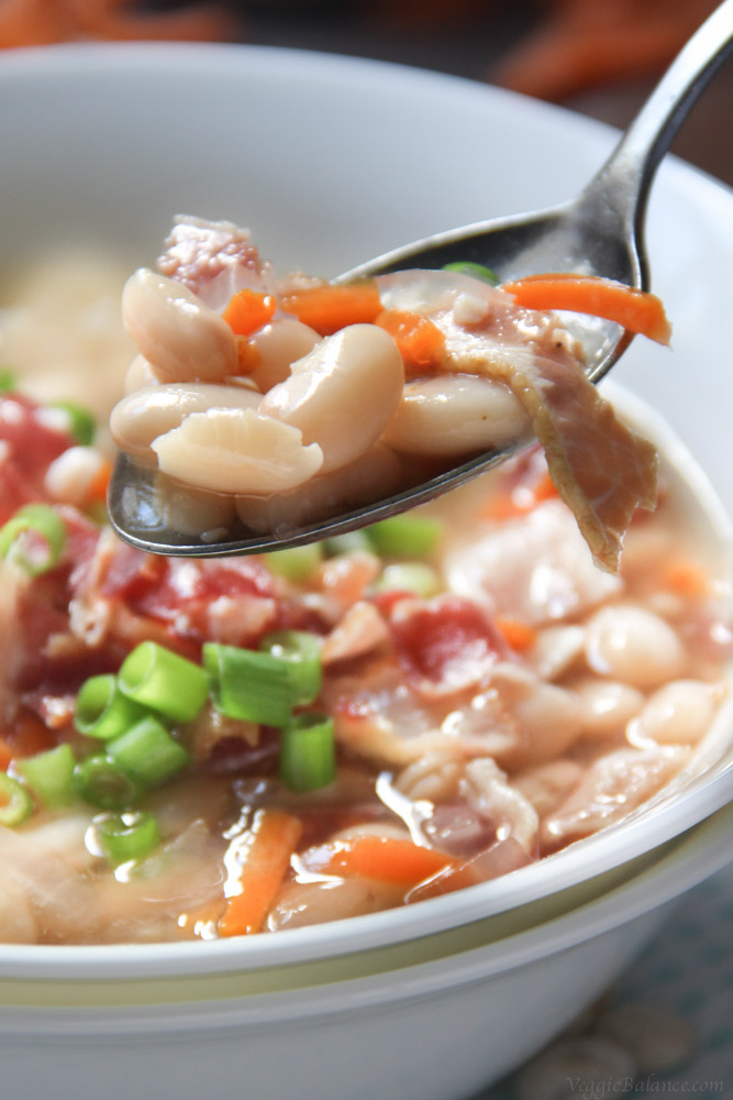 Campbells Bean and Bacon Soup Copycat