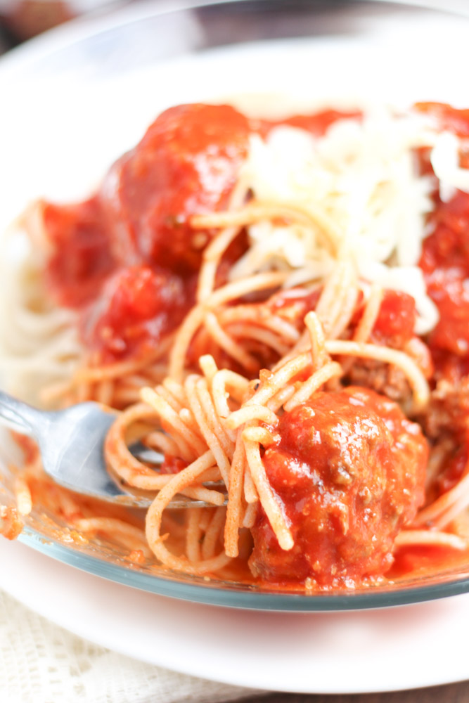 Crockpot Italian Meatballs {Gluten Free, Dairy Free} VeggieBalance