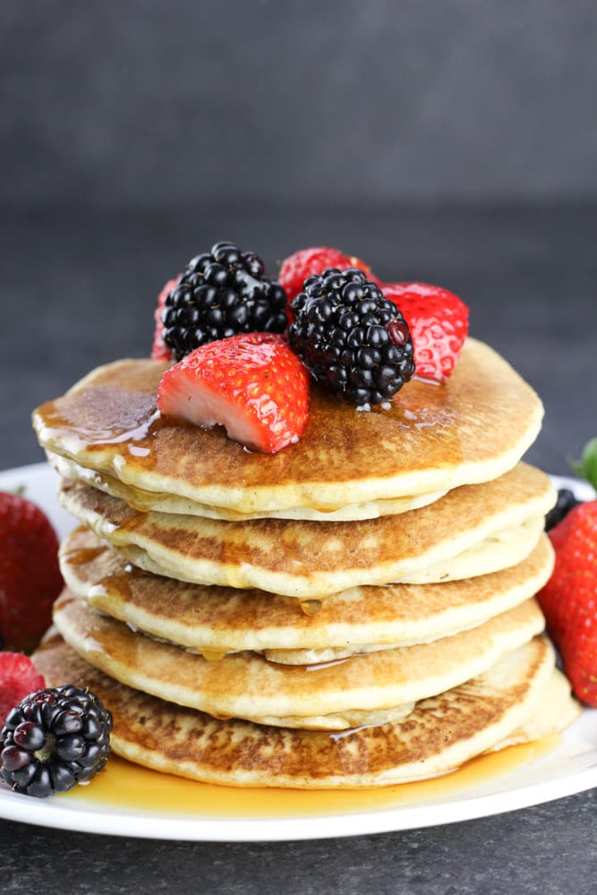 Best Gluten Free Buttermilk Pancakes (Dairy Free) - Gluten Free Recipes