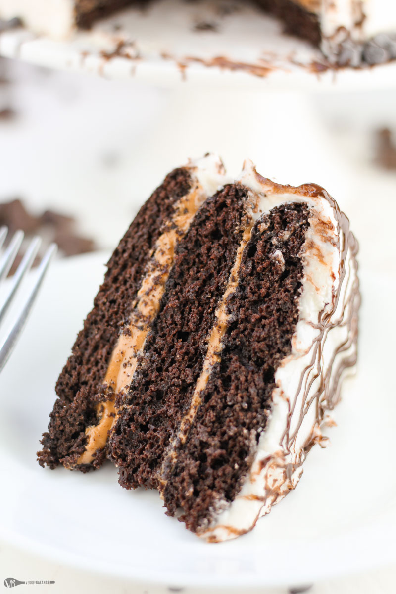 Gluten Free Chocolate Cake with Peanut Butter VeggieBalance