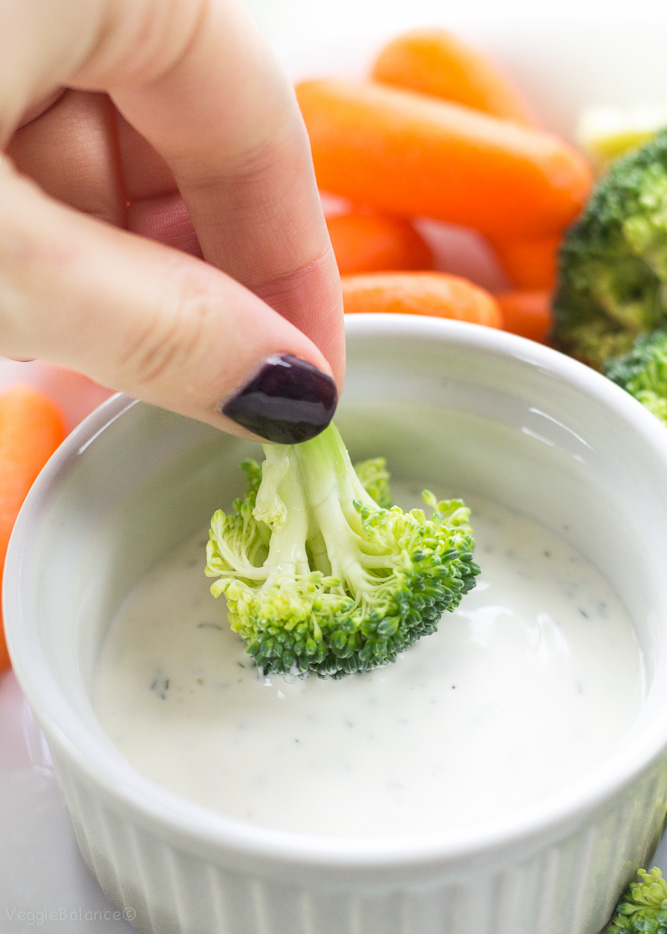 Vegan Ranch Dressing VeggieBalance