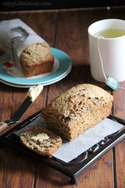 Banana Zucchini Bread - Veggiebalance.com