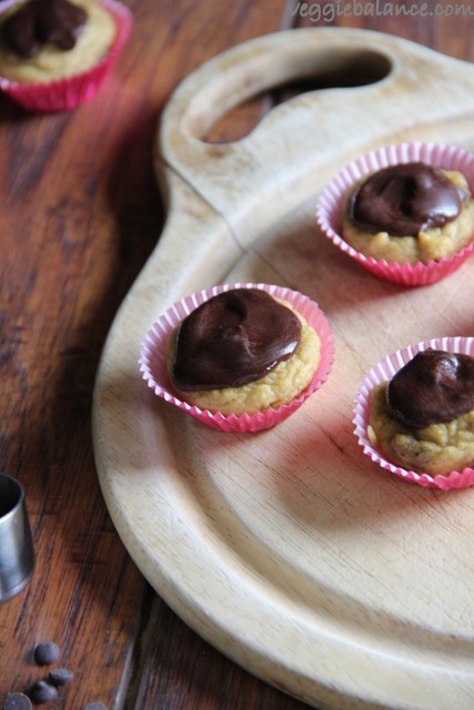 Grain-Free, Vegan Chocolate Chip Cookie Bites, 52 calories each! - Veggiebalance.com