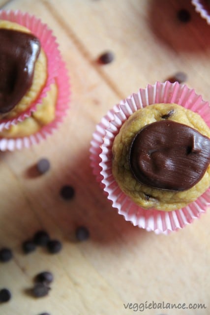 Grain-Free, Vegan Chocolate Chip Cookie Bites, 52 calories each! - Veggiebalance.com