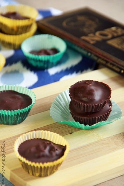 Pumpkin Peanut Butter Cups - Veggiebalance.com