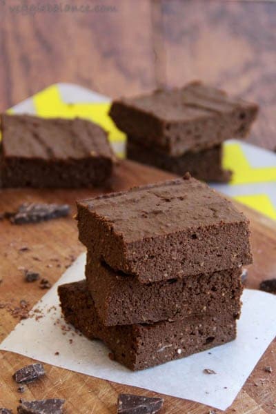 Gluten Free Pumpkin Brownies - Veggiebalance.com