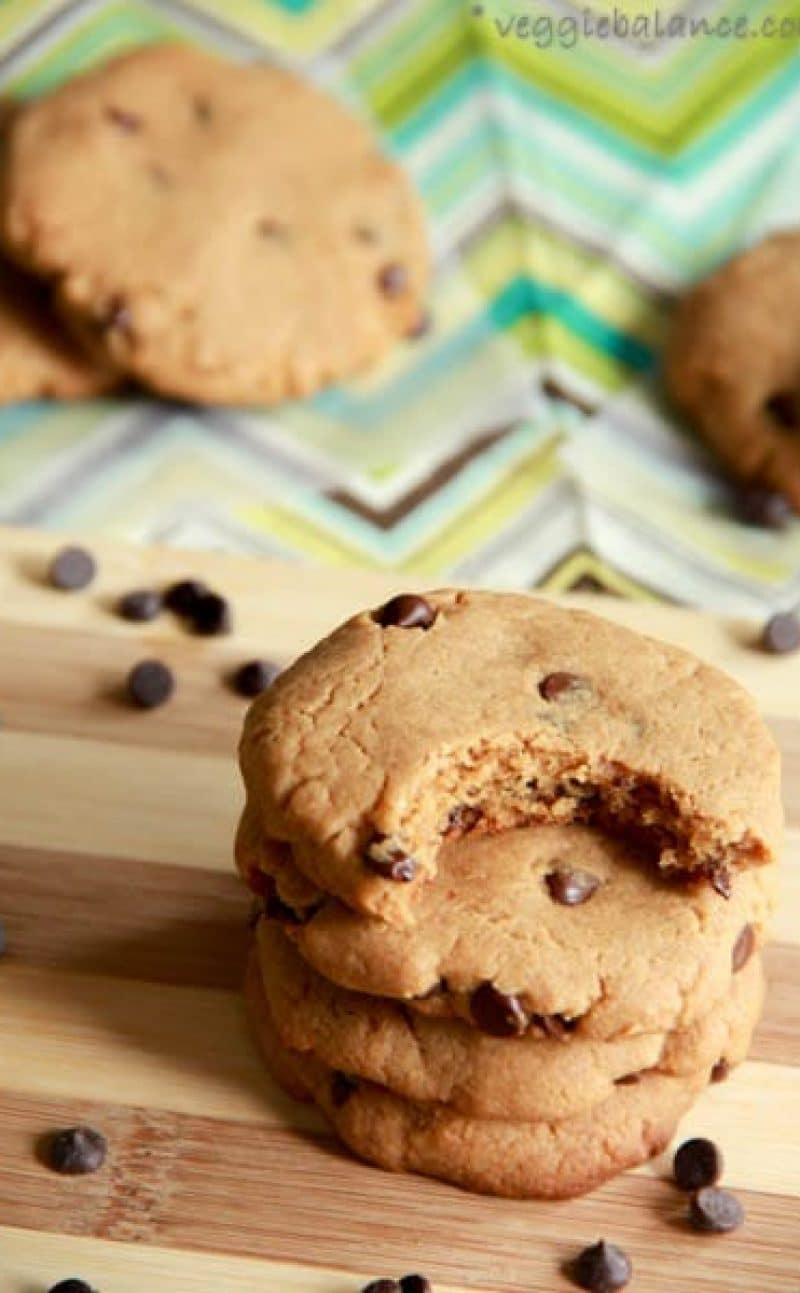 Gluten Free Chocolate Chip Peanut Butter Cookies Recipe