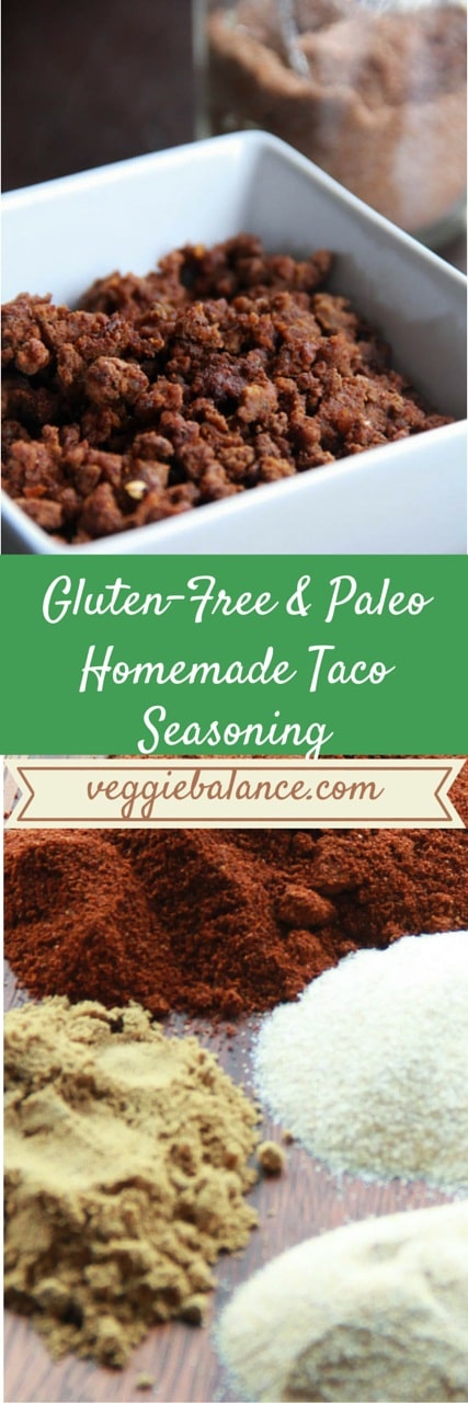 Homemade Taco Seasoning - Veggiebalance.com