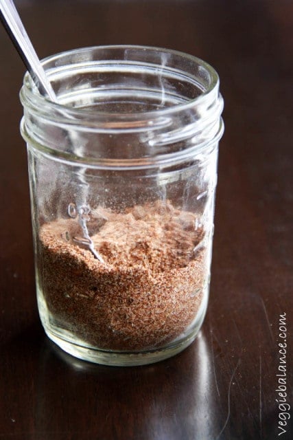 Homemade Taco Seasoning - Veggiebalance.com