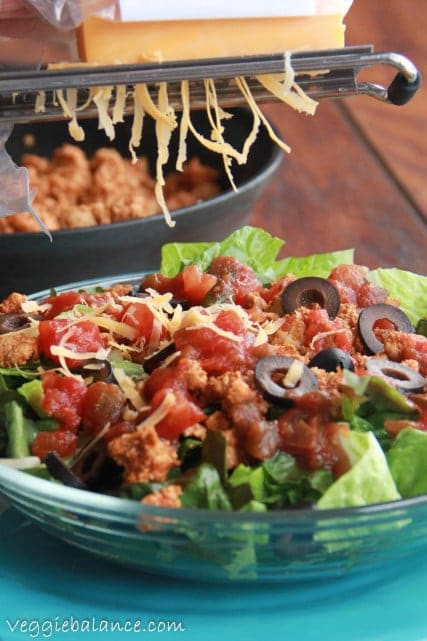 Best Taco Salad Ever - Veggiebalance.com