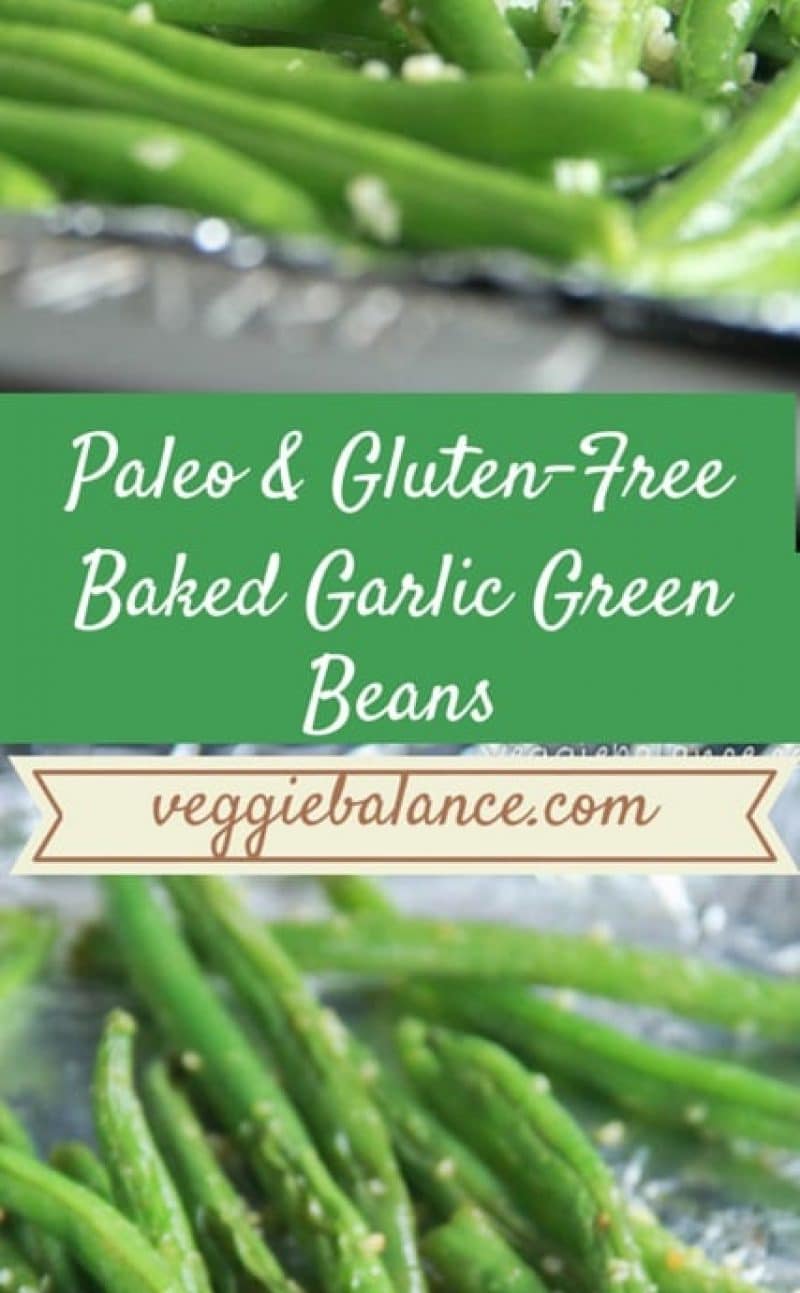 Baked Garlic Green Beans Recipe