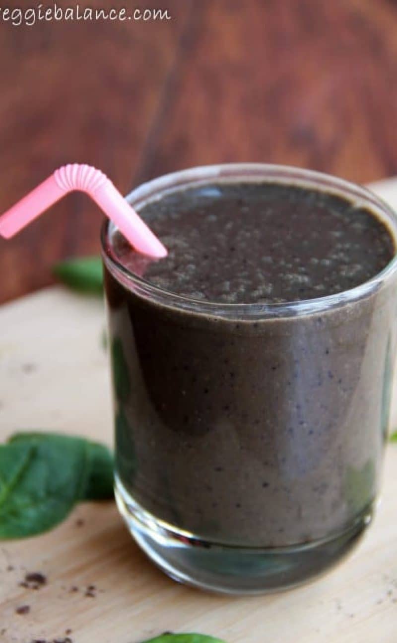 Chocolate Blueberry Smoothie Recipe