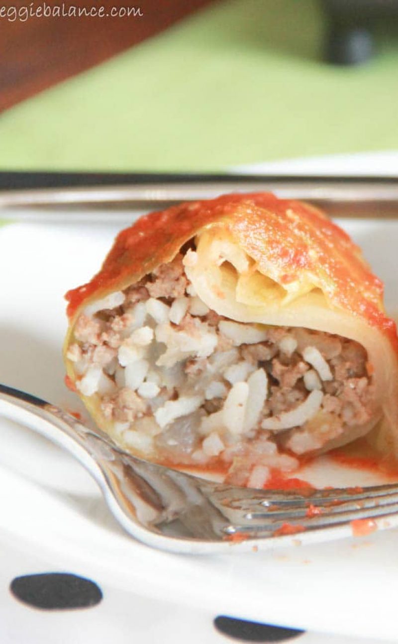 Cabbage Rolls in Tomato Sauce Recipe