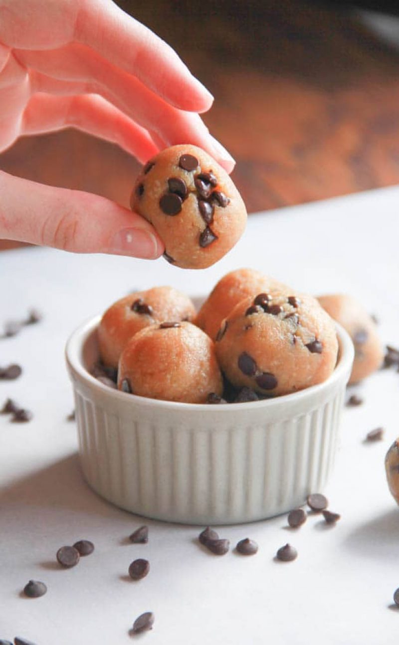 Healthy Cookie Dough Truffles Recipe