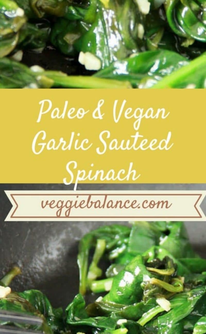 Garlic Sauteed Spinach Recipe