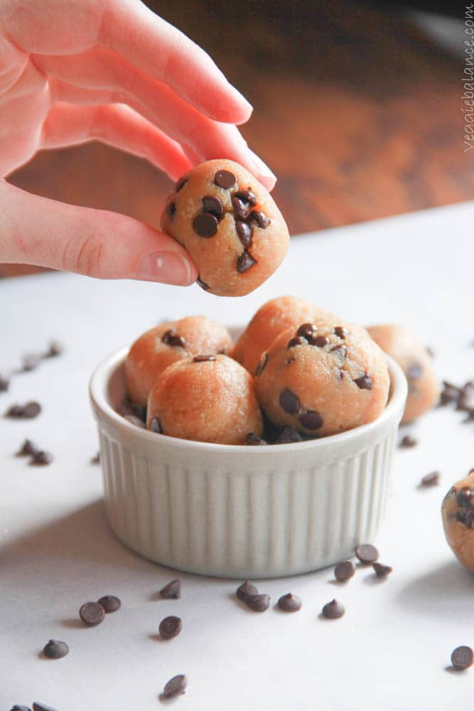 Healthy Cookie Dough Truffles recipe