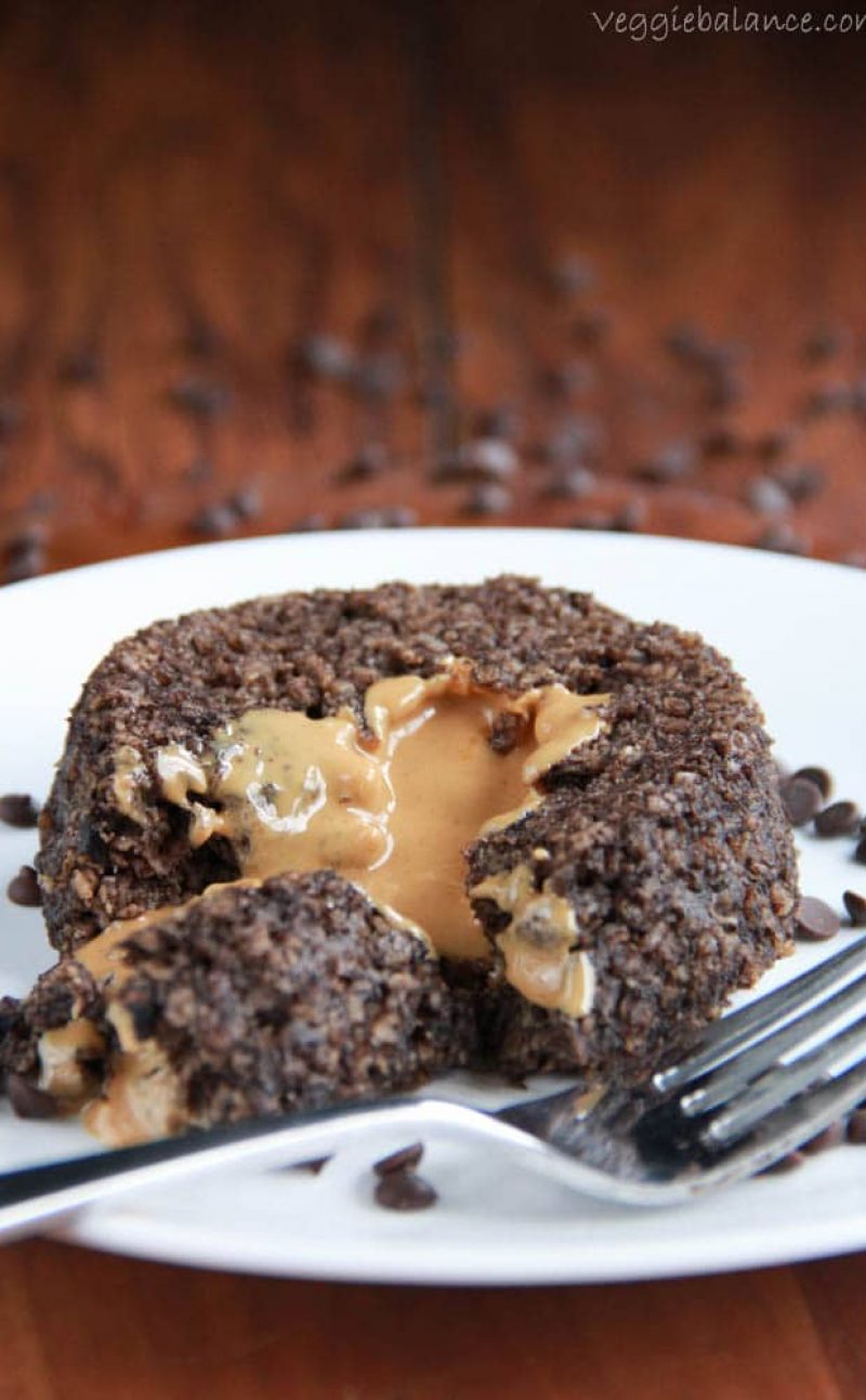 Baked Chocolate Peanut Butter Oatmeal Recipe