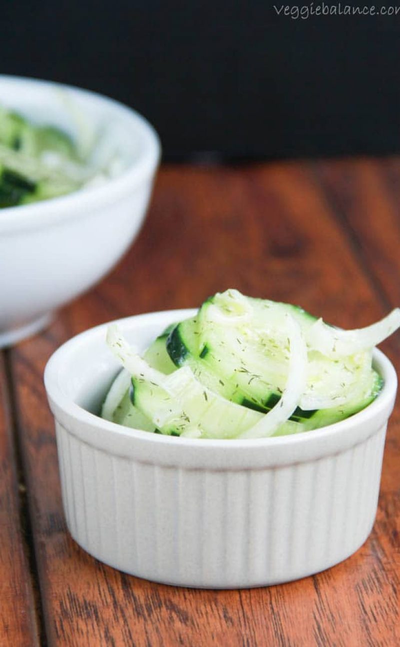 Healthy Cucumber Salad Recipe