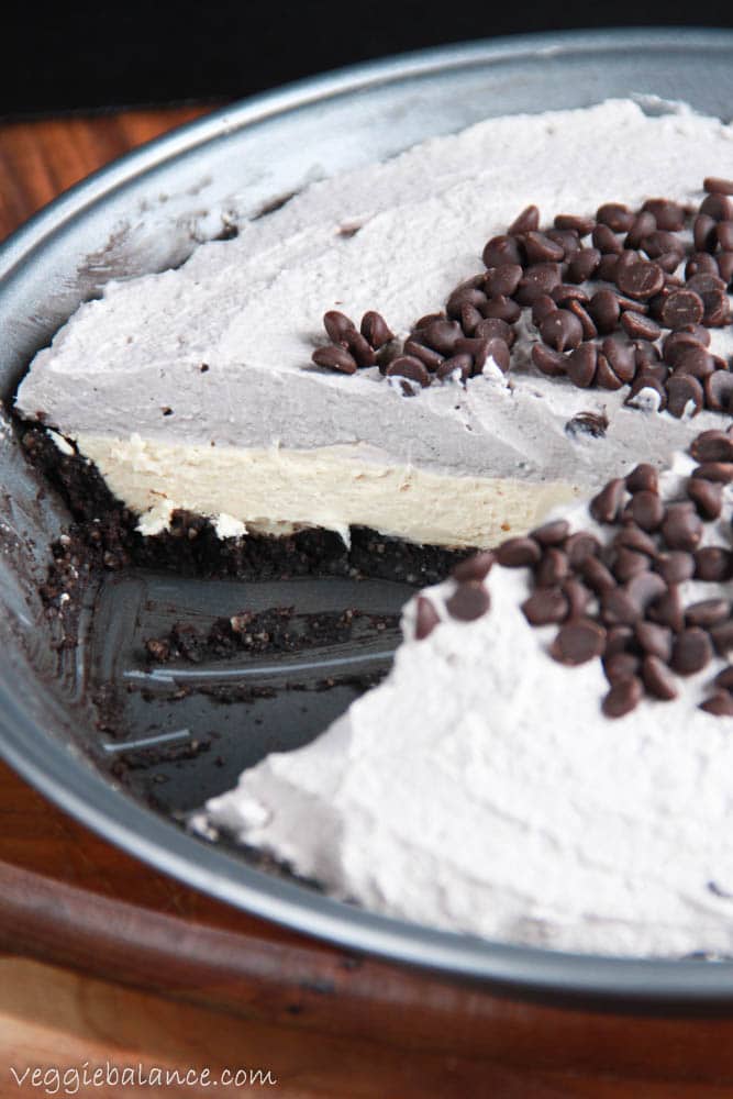 Gluten Free Peanut Butter Pie - Veggiebalance.com