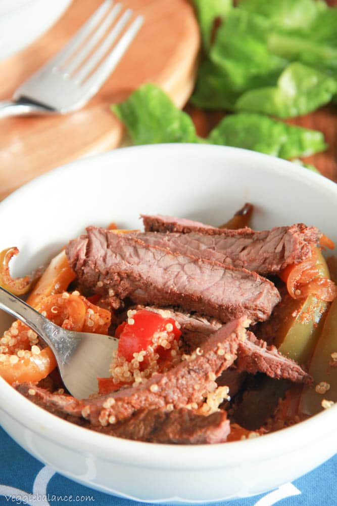 Gluten Free Steak Fajitas