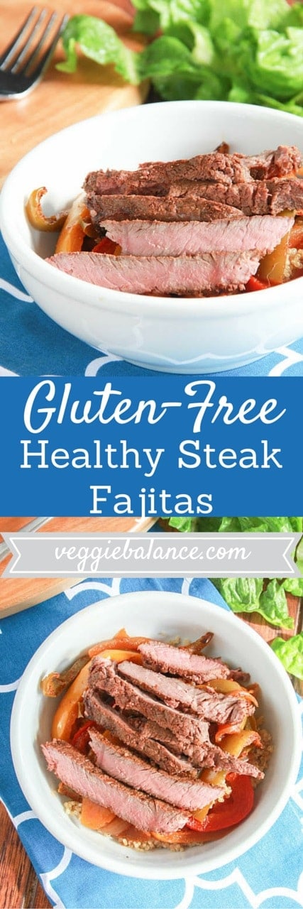 Gluten Free Steak Fajitas