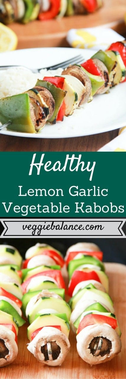 Grilled Vegetable Kabobs - Veggiebalance.com