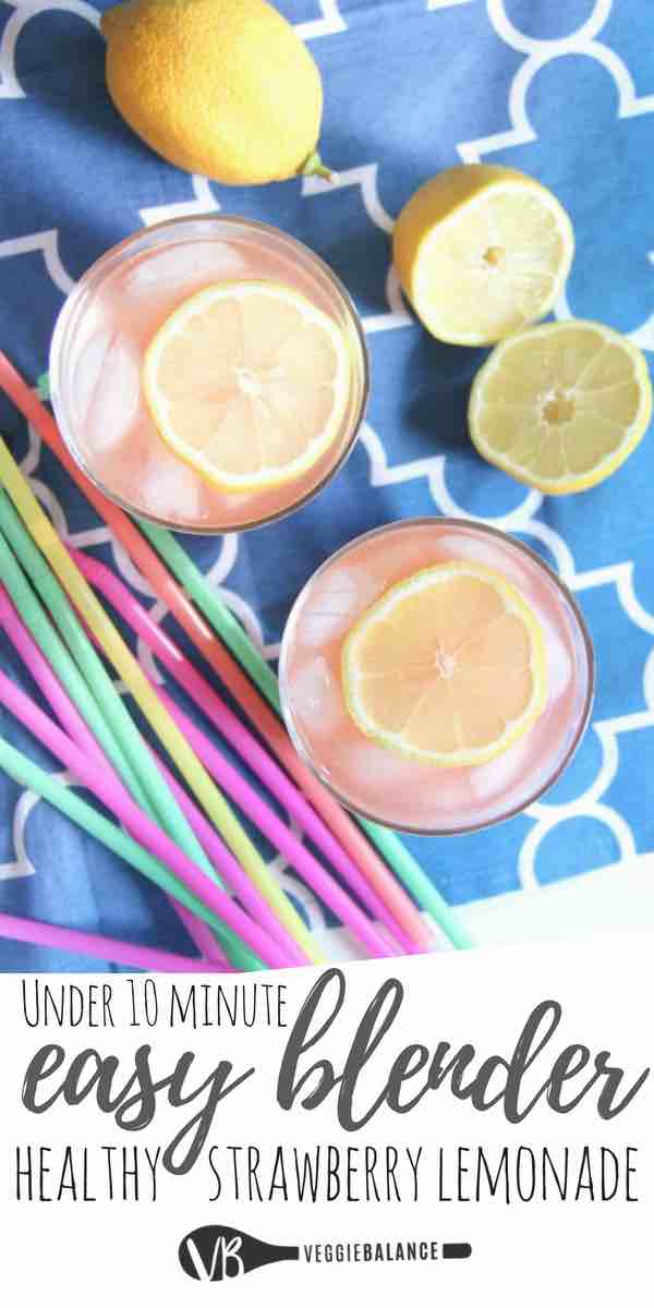 Healthy lemonade - VeggieBalance.com