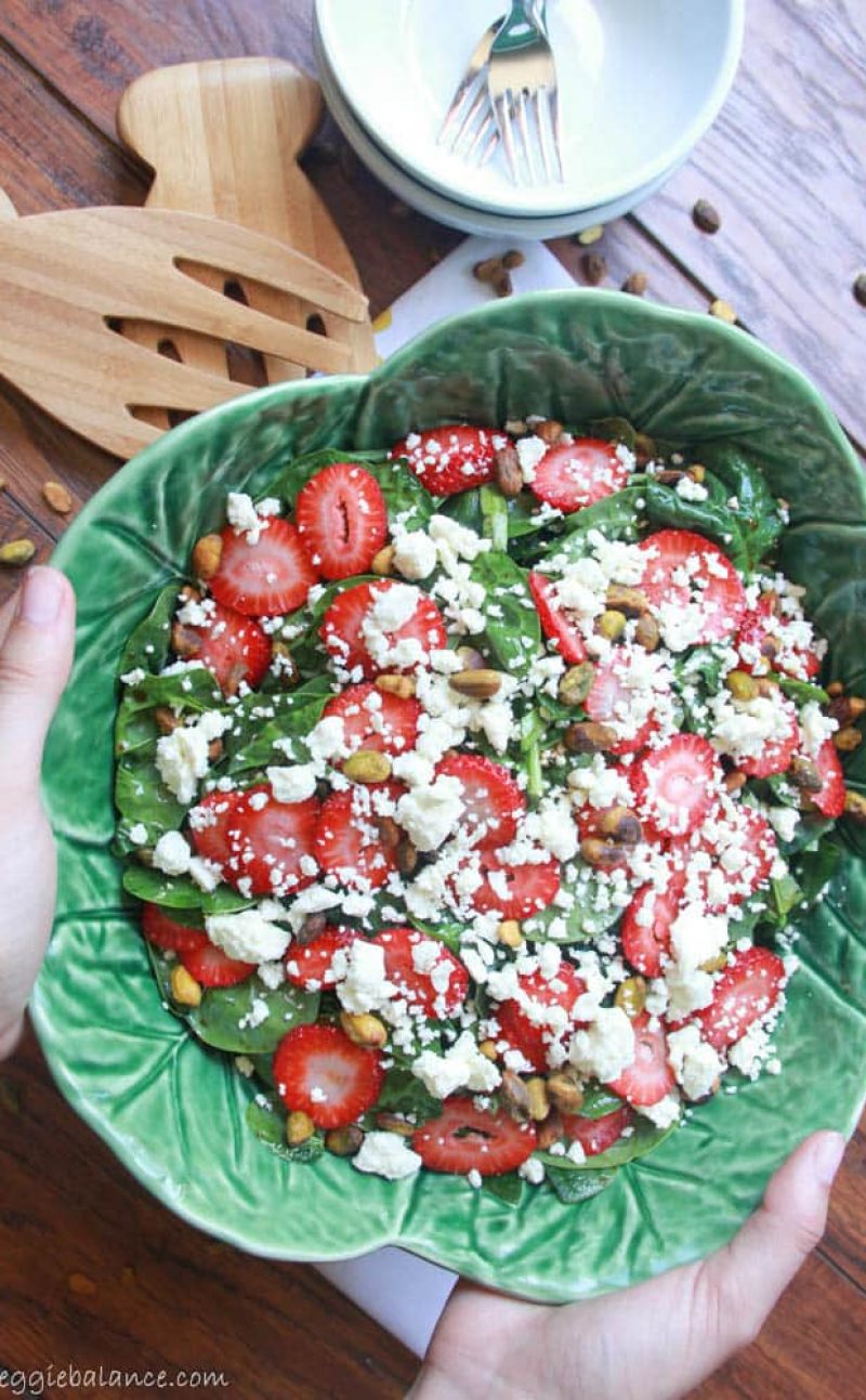 Spinach Strawberry Salad Recipe