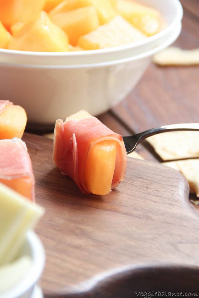 Prosciutto wrapped melon recipe