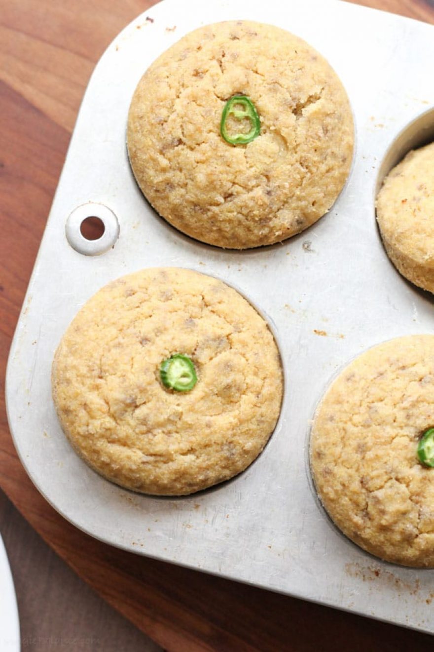 Gluten Free Cornbread Muffins {Healthy, LowSugar} Recipe