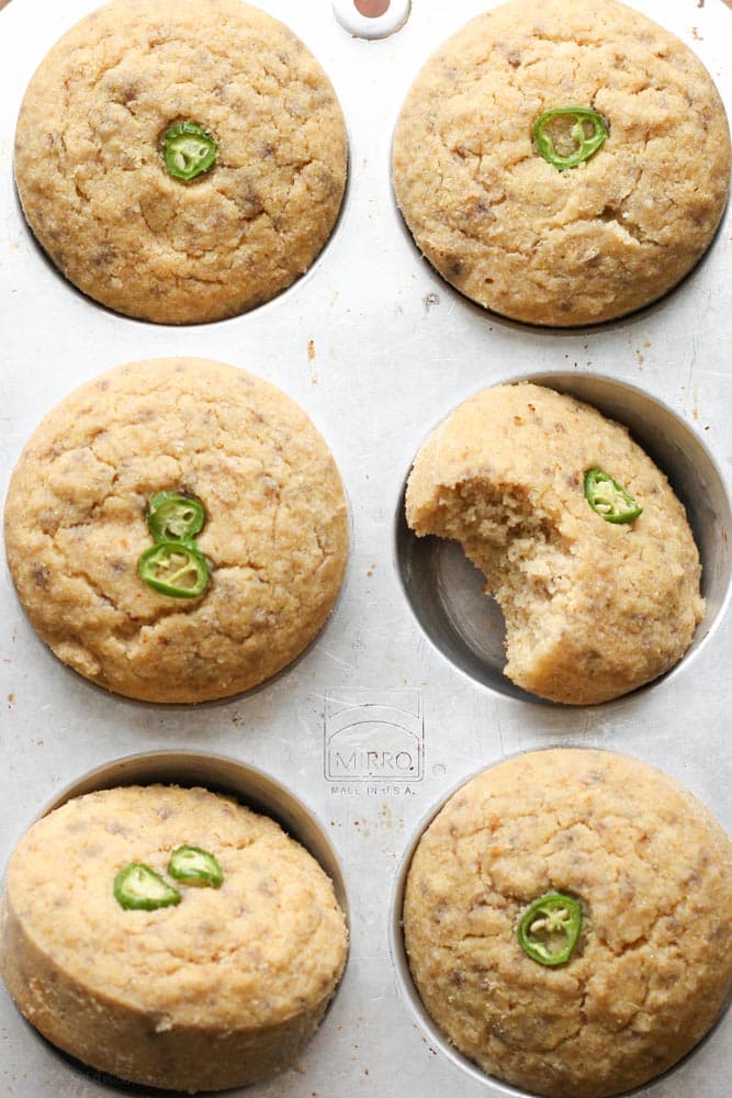 Gluten-Free Cornbread Muffins