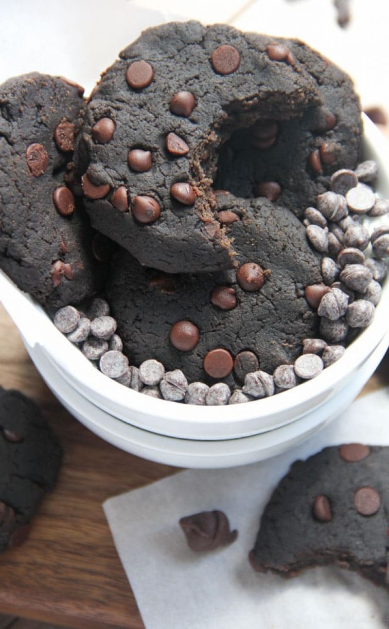 Healthy Double Chocolate Chip Cookies Recipe