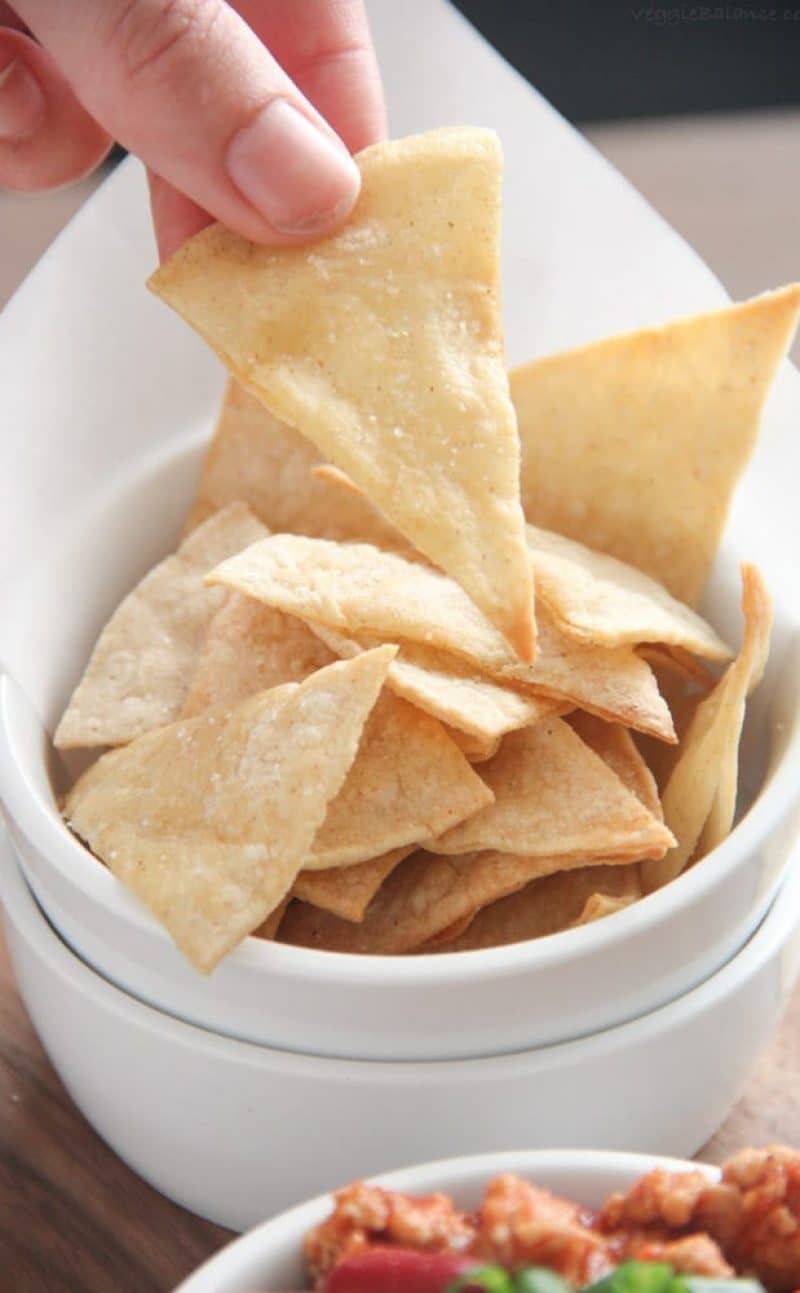 Homemade Corn Tortilla Chips Recipe