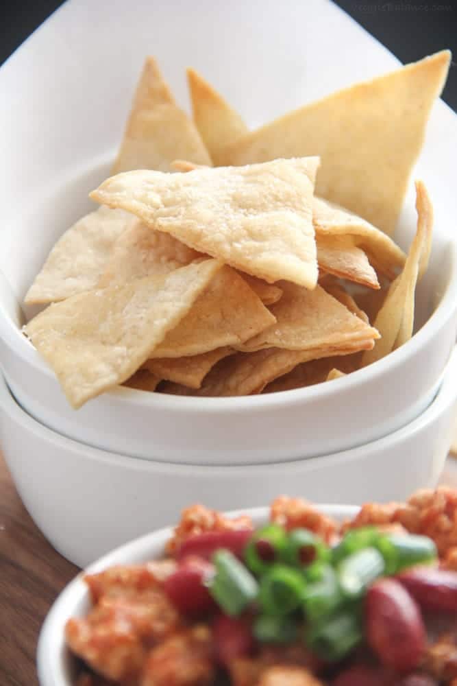 Homemade Corn Tortilla Chips - Veggiebalance.com