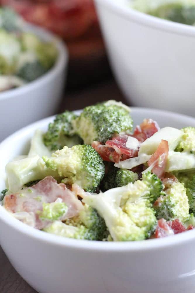 Healthy Broccoli Salad - Veggiebalance.com