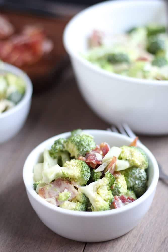 Healthy Broccoli Salad - Veggiebalance.com