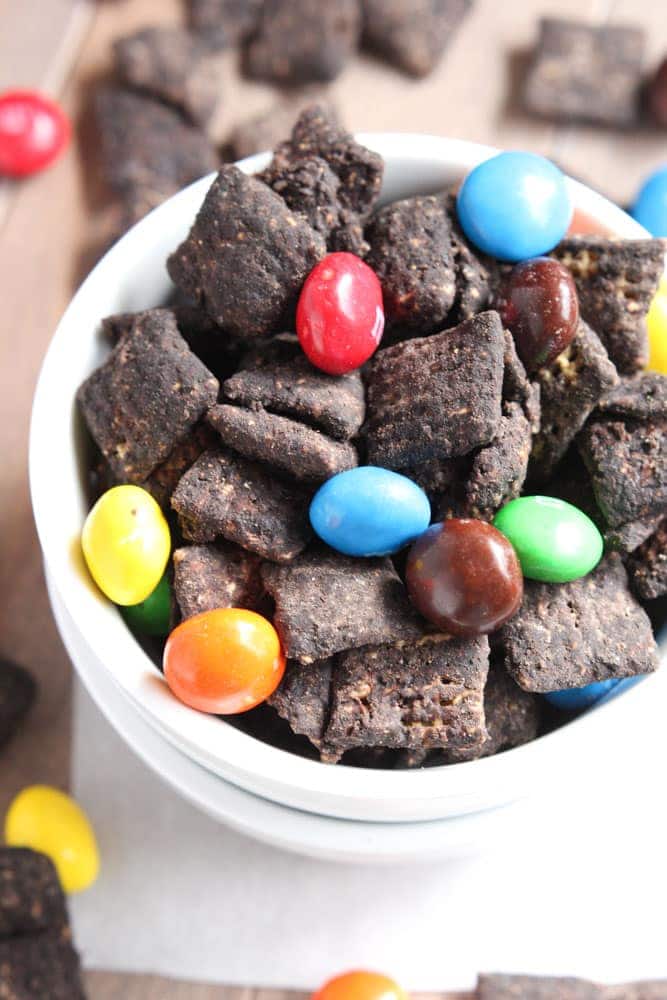 Gluten Free Puppy Chow Recipe make it the best Gluten-Free and low-sugar snack ever!