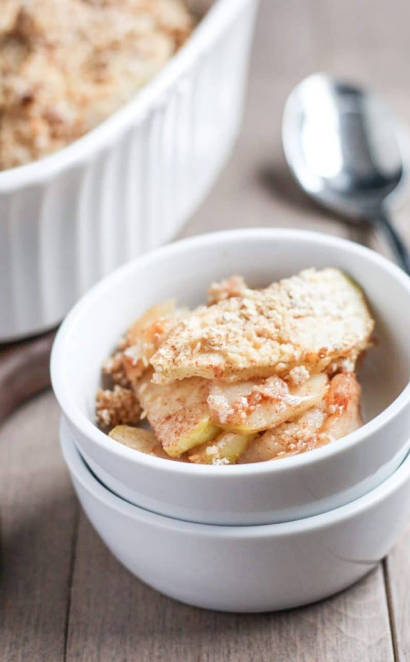 Healthy Apple Crisp (Gluten-Free Apple Crisp)