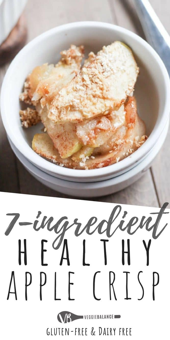 Healthy Apple Crisp (Gluten-Free Apple Crisp)