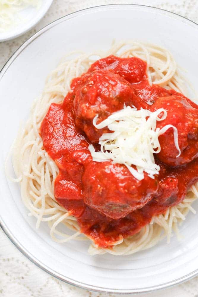 Crockpot Italian Meatballs {Gluten Free, Dairy Free} - Veggiebalance.com