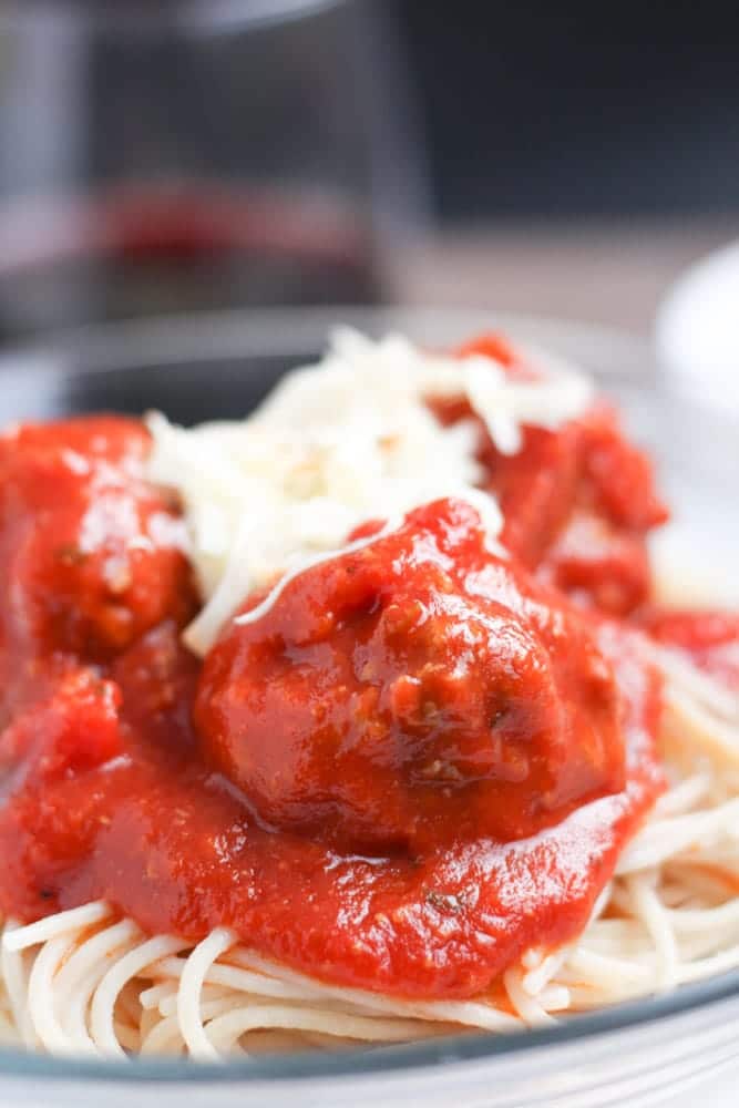 Crockpot Italian Meatballs {Gluten Free, Dairy Free} - Veggiebalance.com