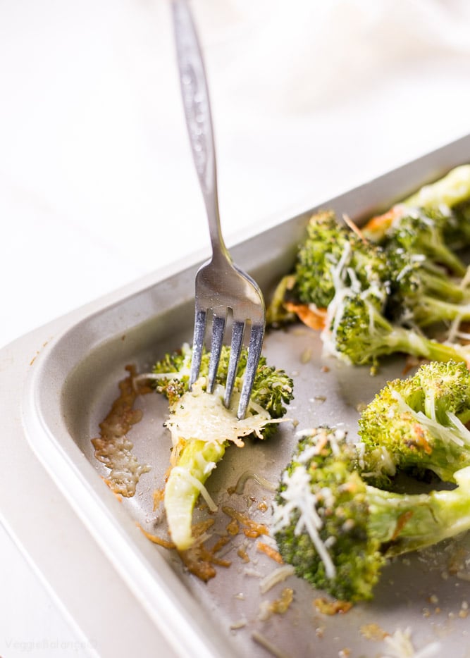 Parmesan Roasted Broccoli (AKA the Best Baked Broccoli Recipe Ever)