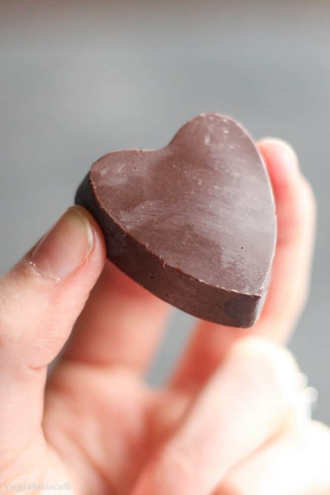 Allergy Friendly Chocolate Hearts - Veggiebalance.com