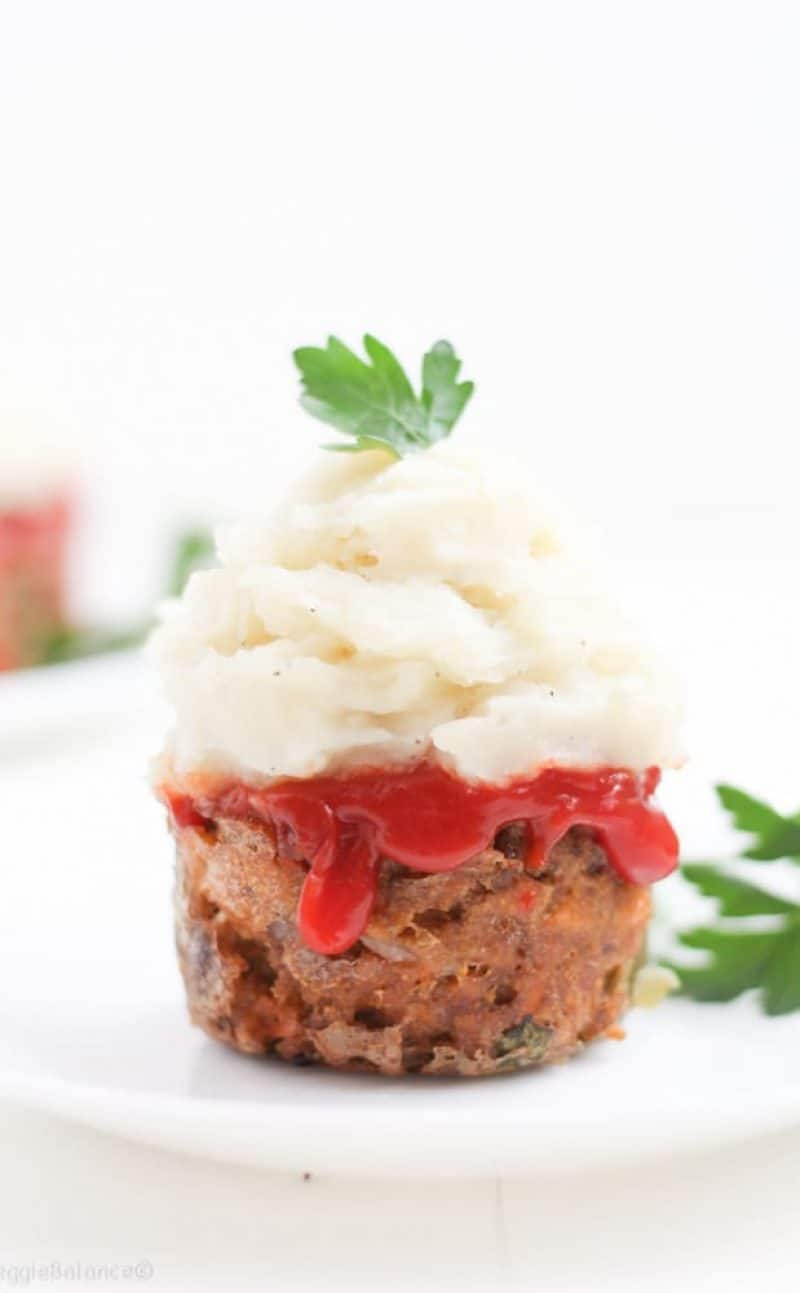 Gluten-Free Meatloaf Muffins made Healthy Recipe