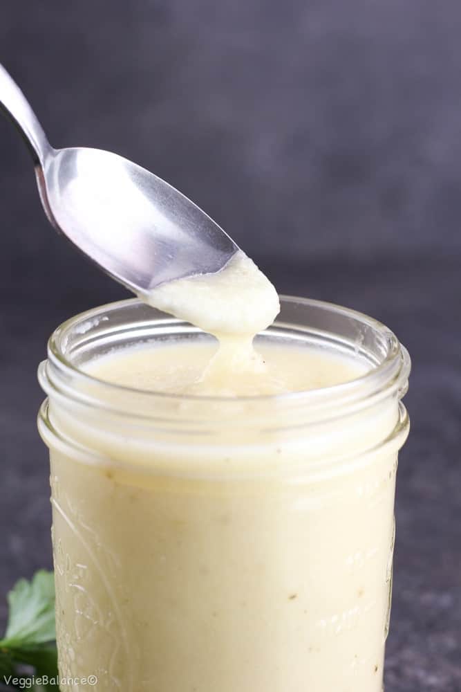 Dairy-Free Alfredo Sauce without Cauliflower - Veggiebalance.com