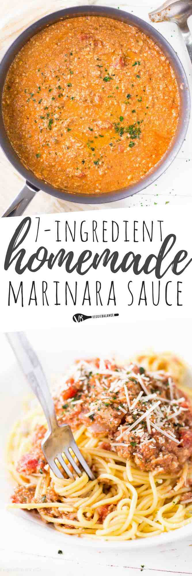 Easy Homemade Spaghetti Sauce made with all natural ingredients. Completely versatile sauce adapting to your tastes but adding your favorite ingredients like mushrooms, artichokes, olives! #glutenfree #homemade #dinnerrecipes #dinnerideas #vegan #veganrecipes #vegetarian #vegetarianrecipes #healthy #healthyrecipes