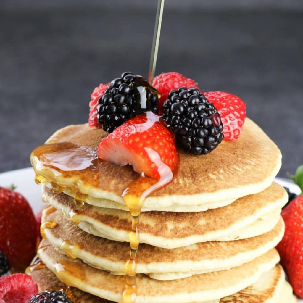 Best Gluten Free Buttermilk Pancakes Recipe (Dairy Free)