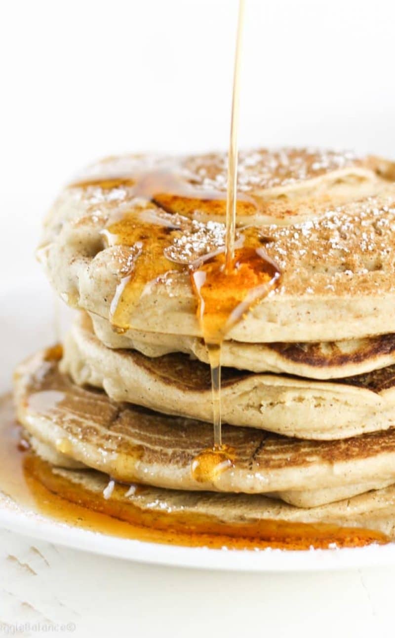 Gluten-Free Cinnamon Apple Pancakes Recipe