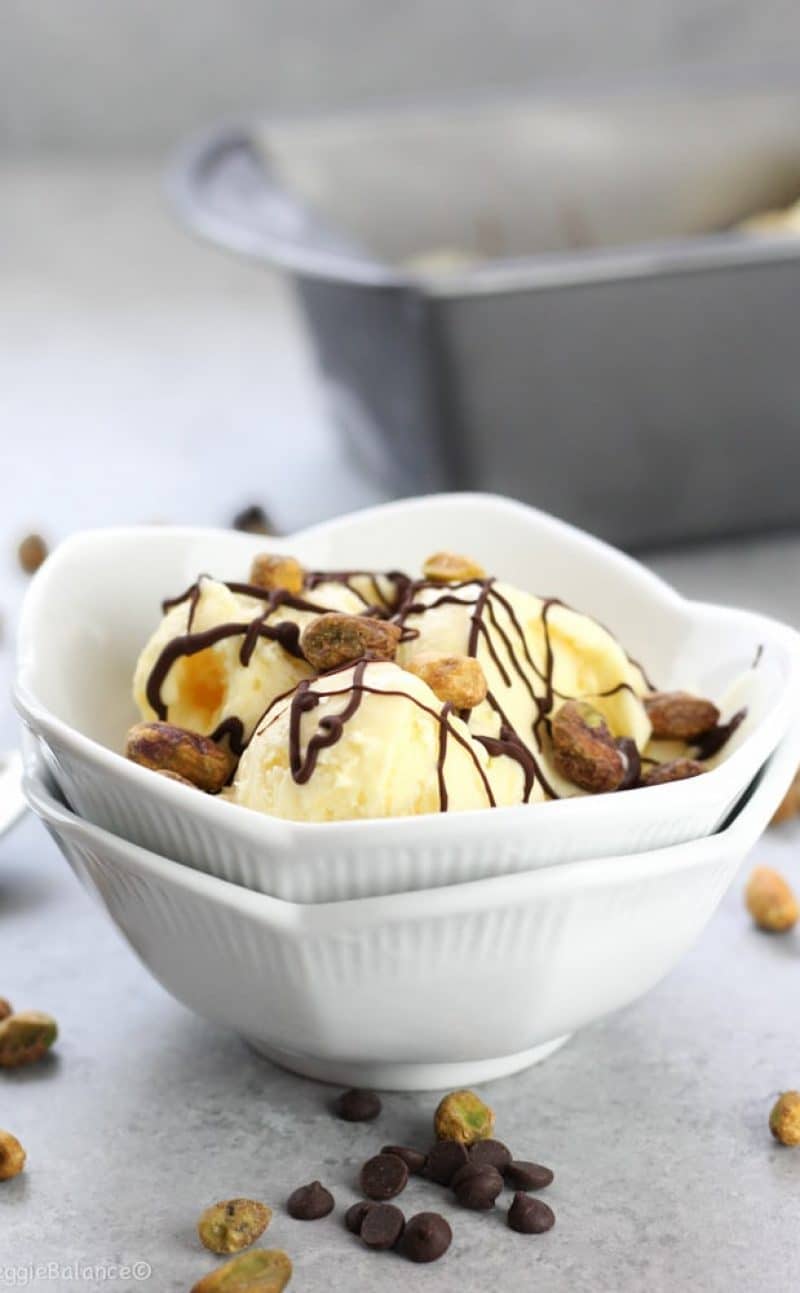 Honey Ice Cream without Ice Cream Maker Recipe