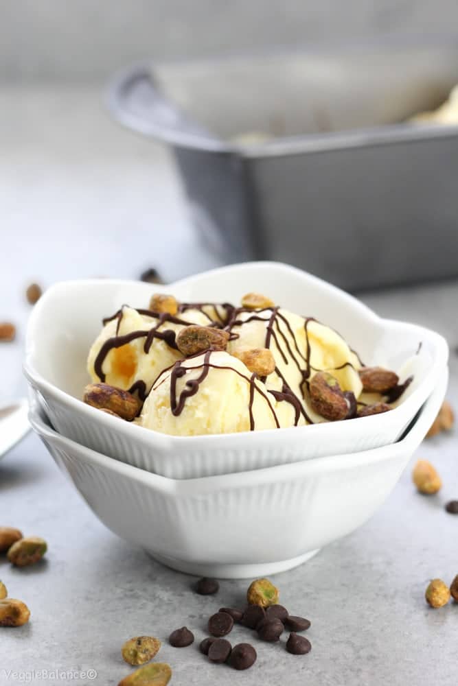 Honey Ice Cream recipe - Veggiebalance.com